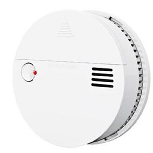 Shockproof design hard wire DC3V battery smoke fire and carbon monoxide detector