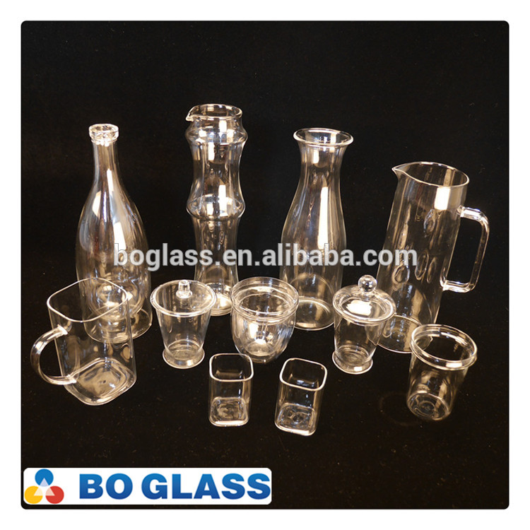 Glass Cup Glassware Set Juice Jug With Cups Promotional glass water jug sets