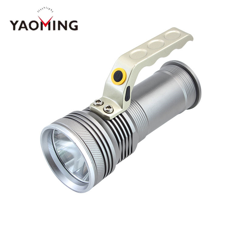 High power aluminum rechargeable focus XPE/T6/COB led lantern aluminum flashlight