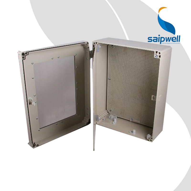 SAIP/SAIPWELL 500*400*190mm With Lock and Inner door Plastic Hard Box