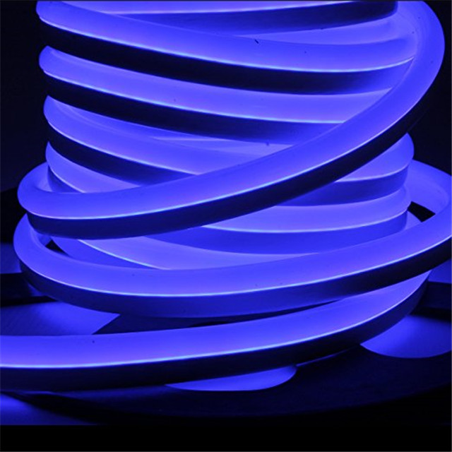 Christmas Xmas Bar Outdoor Party Decor RGB red green blue 50ft 100ft LED Flexible Neon Rope Light