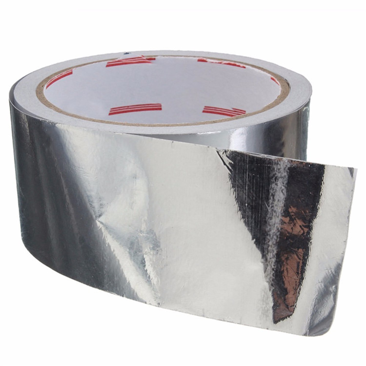 High Temperature Resistant Foil Adhesive Tape Repair Tools Aluminium Foil Adhesive Sealing Tape Thermal Resist Duct Repairs