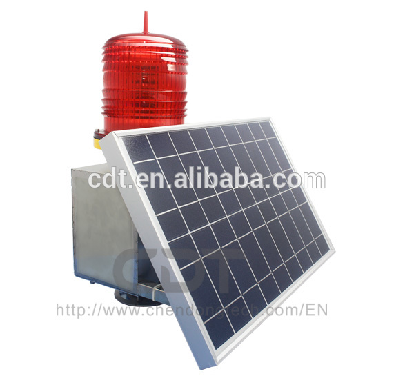 CM-012TR Solar LED Aviation Obstruction Lights/LED Aircraft Warning Light/Low Intensity light/lamp/lantern/beacon