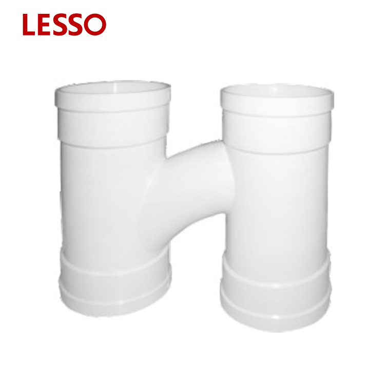 LESSO UPVC H shape drainage accessory Pipe Fittings