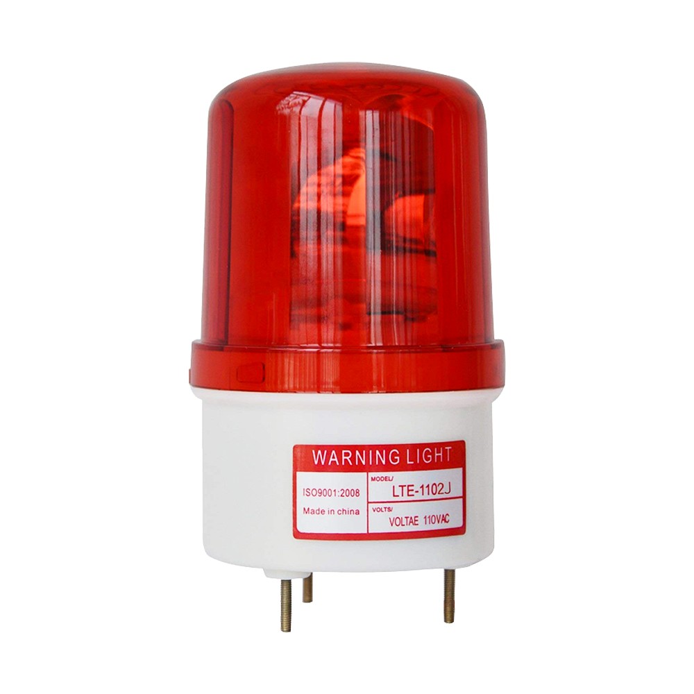 LTE-1102  Forklift 110V siren and strobe warning light