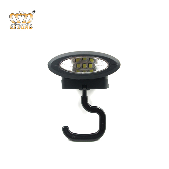 Ultra Bright Powerful Magnetic Portable Hooking COB+3 SMD Small LED Work Light