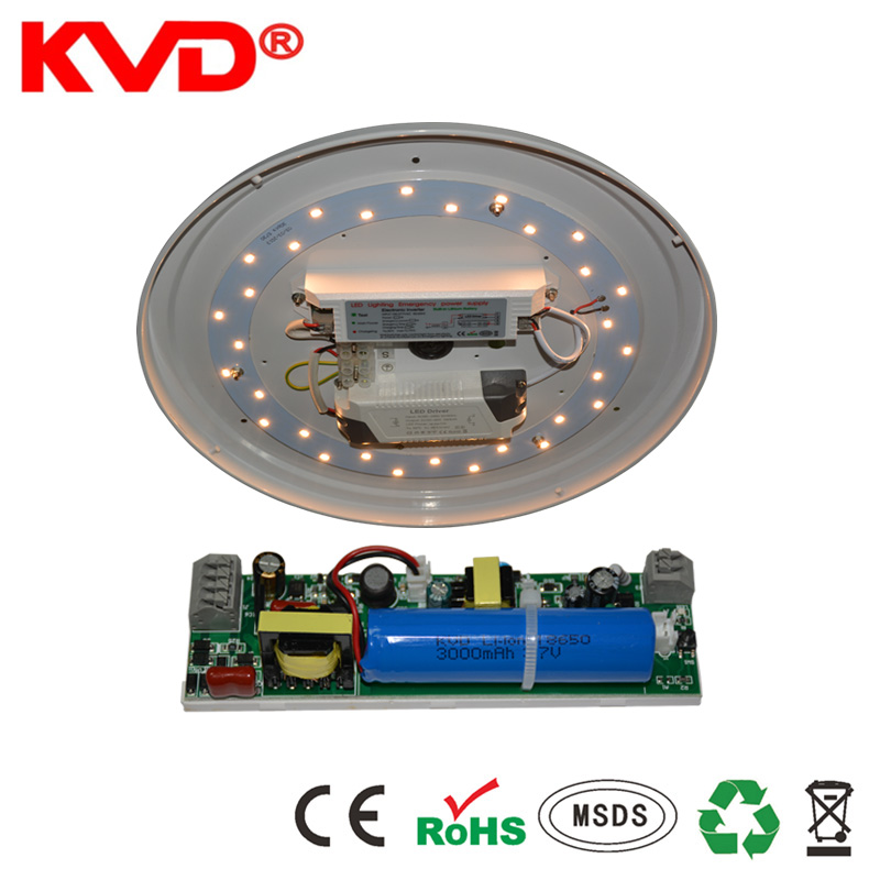 KVD 188B emergency lights backup fixture panel ceiling downlight 5W-45W LED emergency backup pack