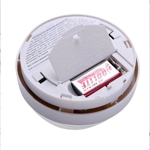 Security company offer best wireless smoke alarm for sale with 9v battery