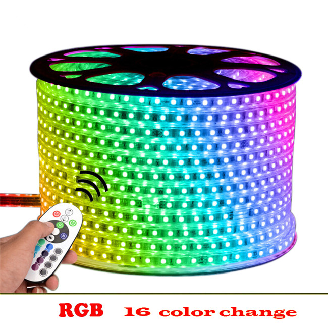 best-selling 5050 rgb led strip light ip68 12v 110v 220v led flexible waterproof led strip