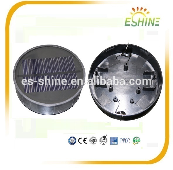 low price mini round solar panel for LED light