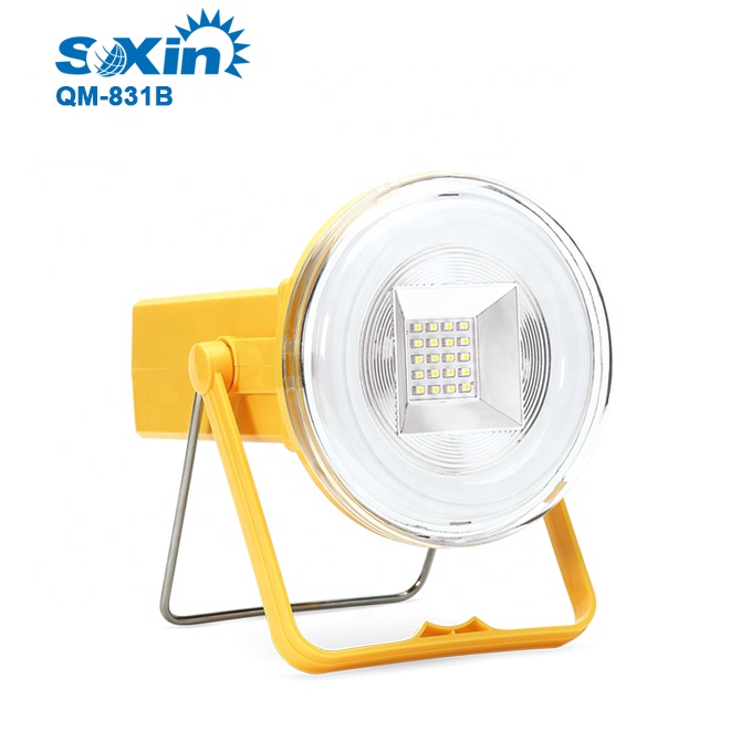 Portable solar kit emergency light with Solar panel,FM radio (QM831D)