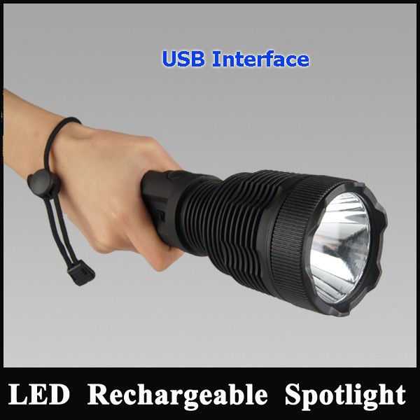 tactical flashlight 10W LED 810LUMENS rechargeable flashlight