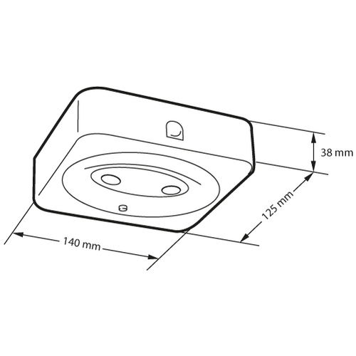 3W emergency led light with lithium battery/ 220LM led emergency light