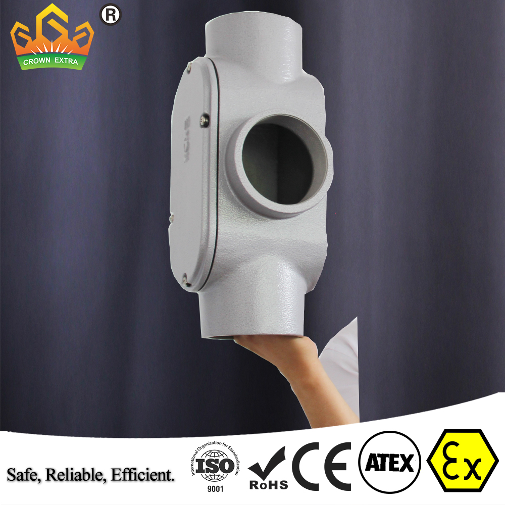 YHXE-S Hot selling 3 ways explosion proof junction box