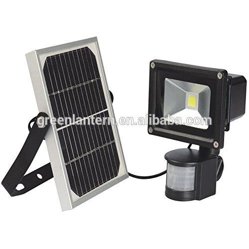 Saving energy Solar led light sensor floodlights outdoor led spotlights 10W with remote controller