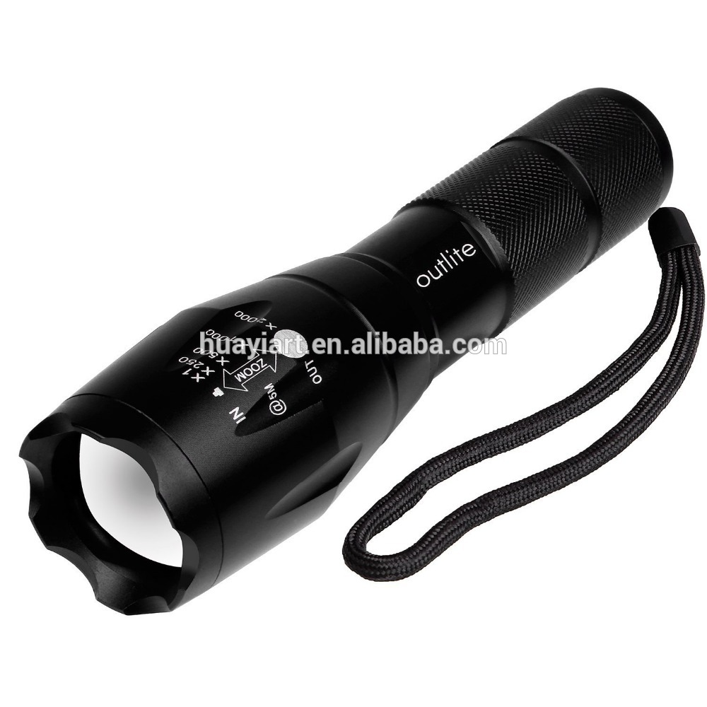 Ultra XML-T6 1000 Lumens LED Torch Flashlight