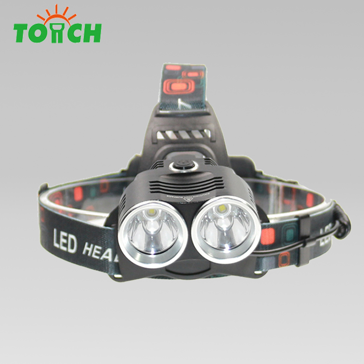 2000lm high power headlamp t6 led rechargeable led headlamp for camping