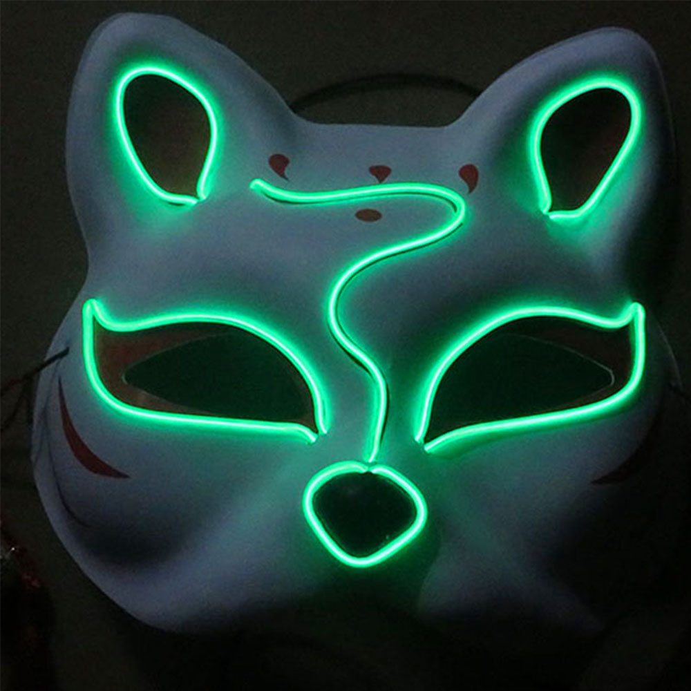 led flex accessories acrylic neon sign 3d sign custom led neon el neon mask for Halloween party