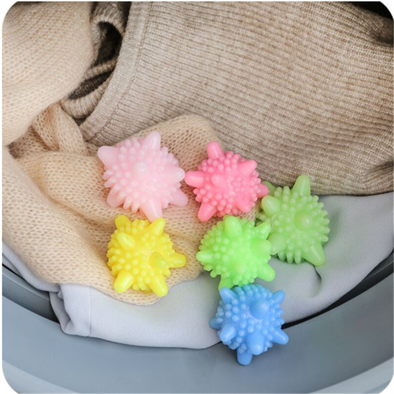 Hot Sale Silicone Starfish Anti-winding Laundry Ball Washing Clothes Decontamination Cleaning Tool