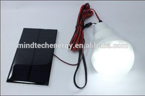 3w solar power led emergency light led bulb