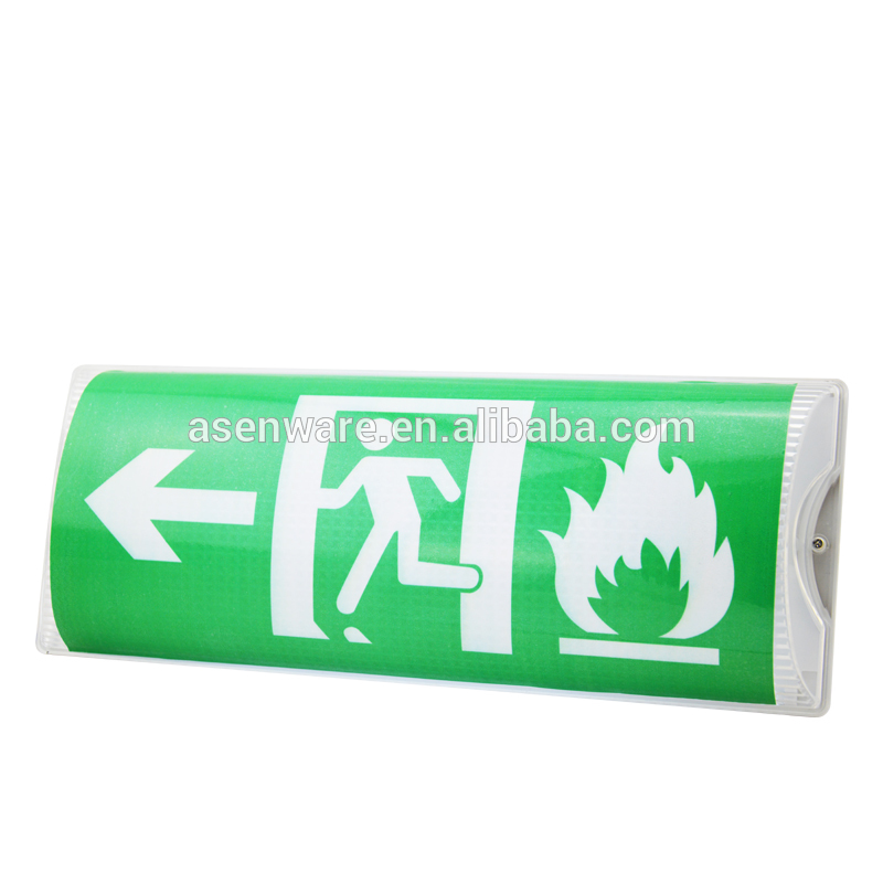Manufacturer Battery operated charging emergency light emergency exit sign