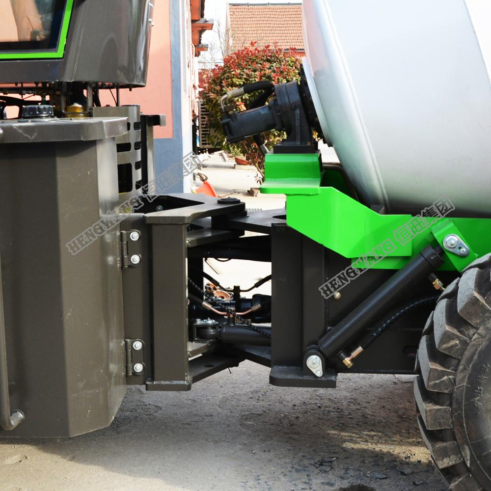 Mobile self loading concrete mixer for sale