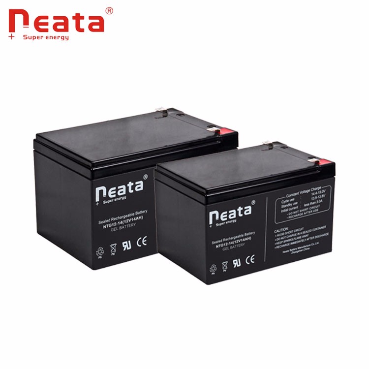 Good sale lead acid battery 12V14Ah deep cycle type for solar and UPS