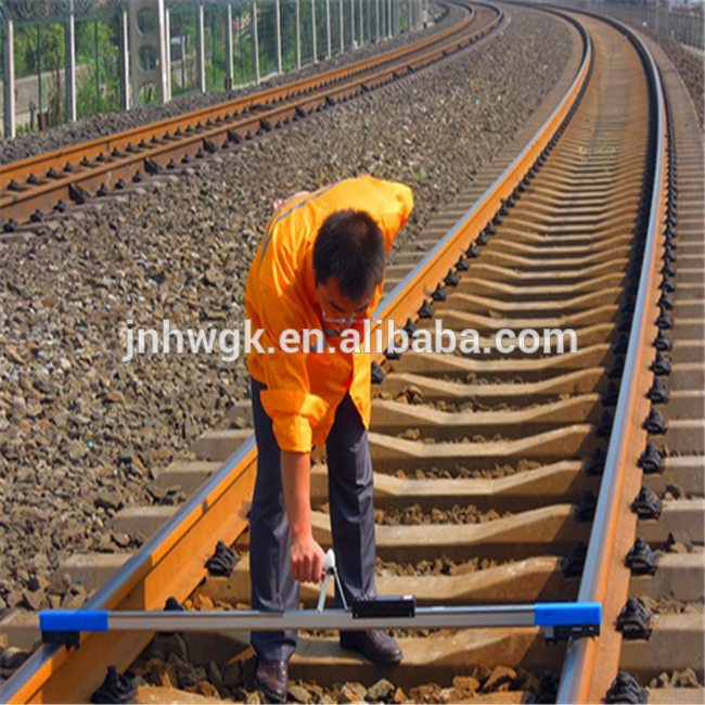 High precision gauge ruler for railway