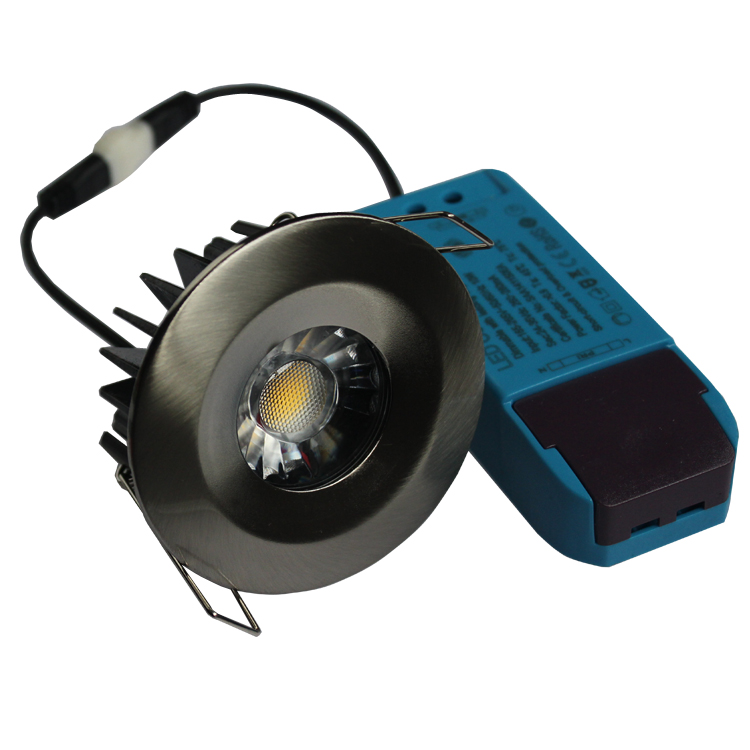 IP65 8 watt change changeable dimmable fire guard changeable bezel led downlights