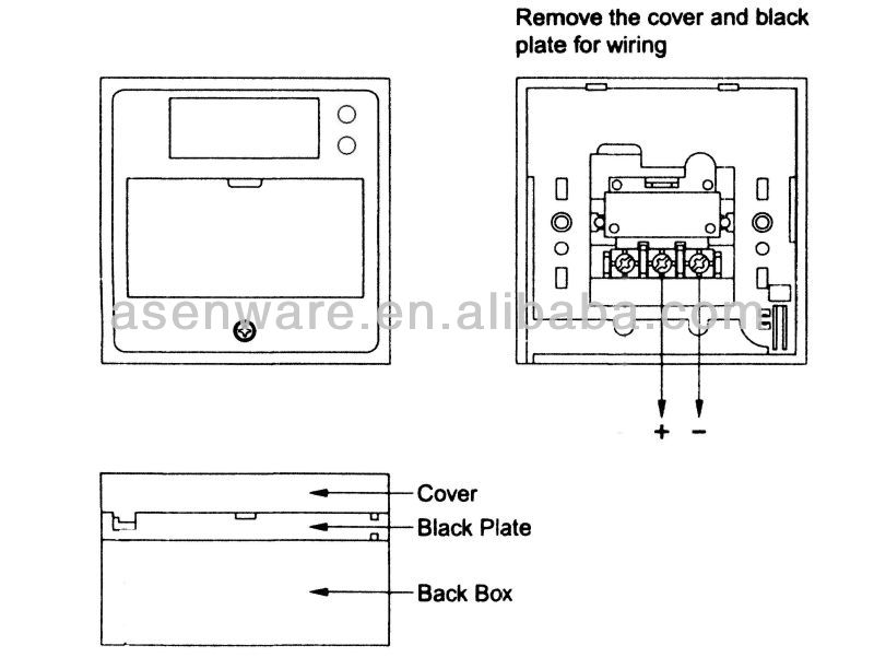Conventional Emergency Door Release Break Glass Manual Call Point
