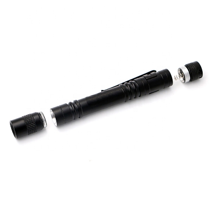 Mini LED Pen Light With 2*AAA Flashlight Led Pen Light