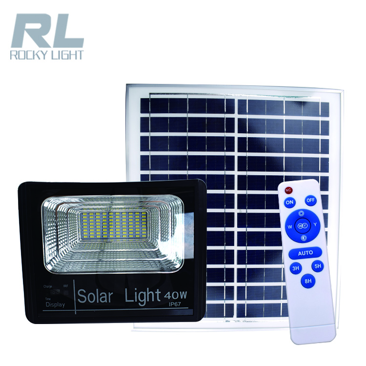 VoodooBattery Solar floodlight