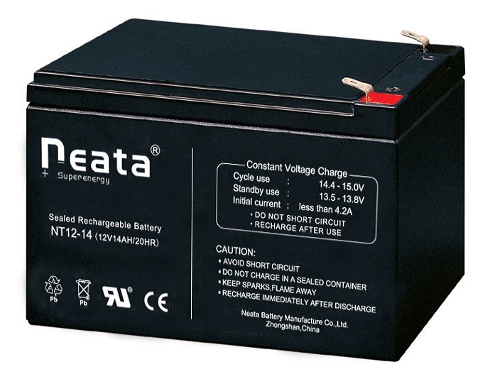 NEATA Sealed Lead Acid AGM Battery 12V 14AH VRLA battery solar battery for UPS and solar system