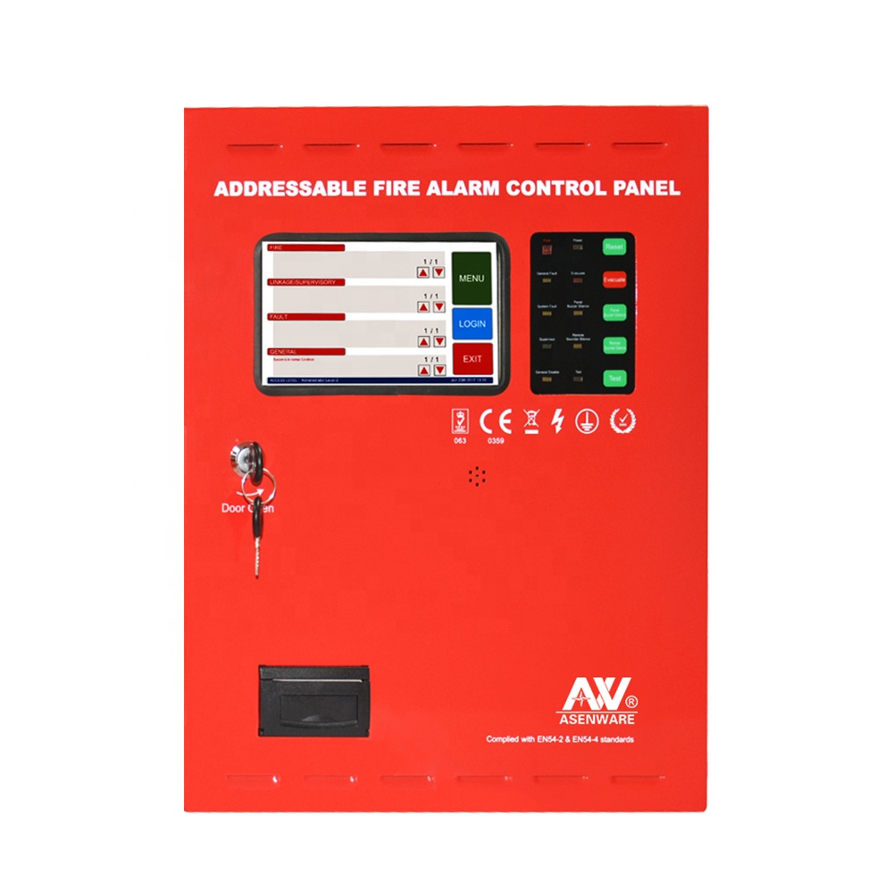 Loop Powered Smart Addressable  Fire alarm control panel