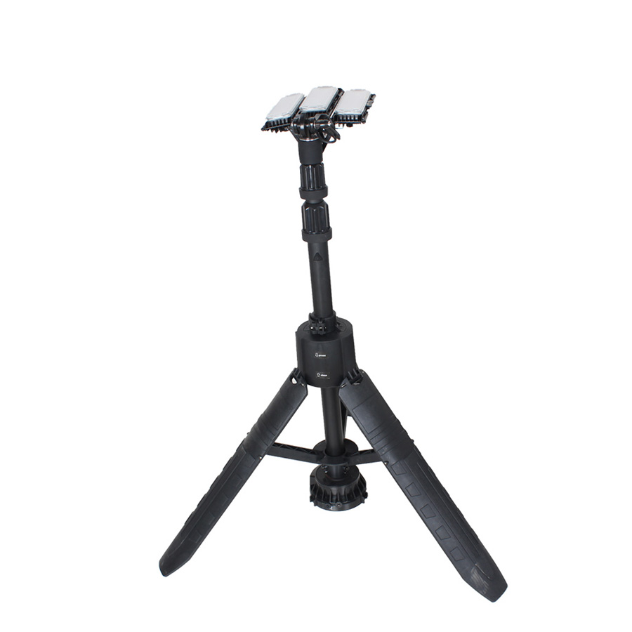 portable lighting system high brightness tripod job site lights