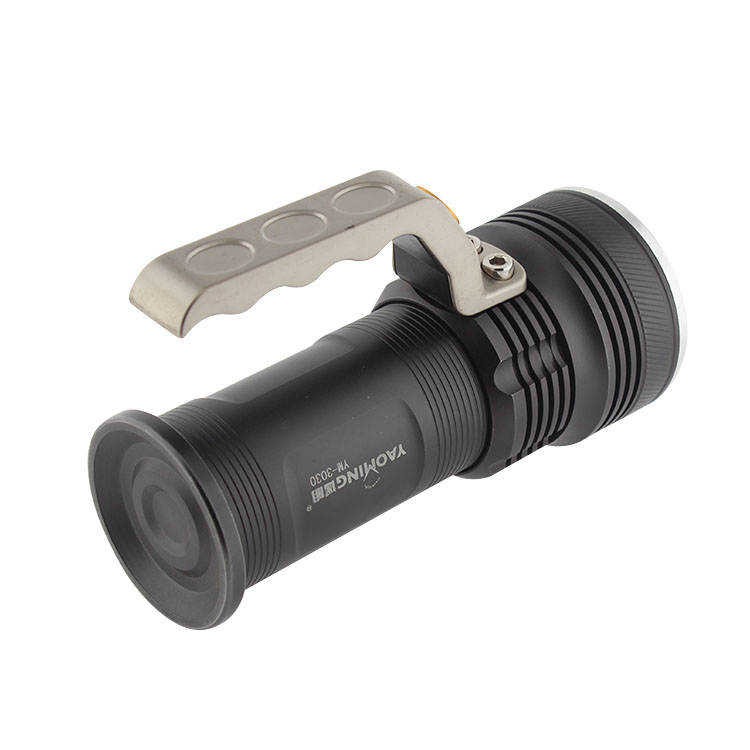 YM-3030 Outdoor Handle Light Adjusted Searchlight Security Long-range Portable LED Torch Light