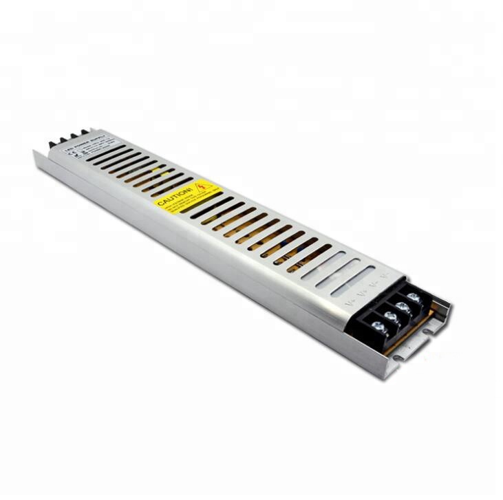 12V 200W Ultrathin LED Light Box Switching Power Supply Strip Shape Power Driver