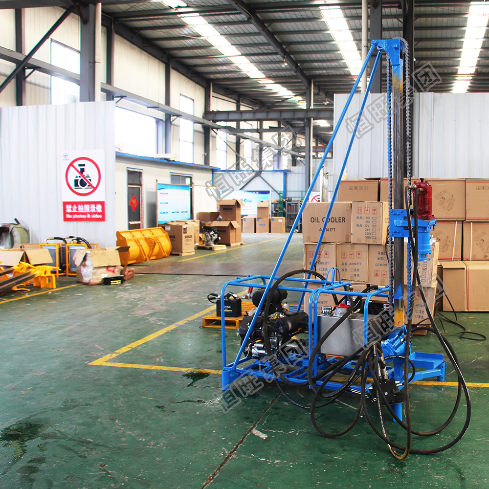 Best core drilling rig 50m depth for geological survey and hard rock