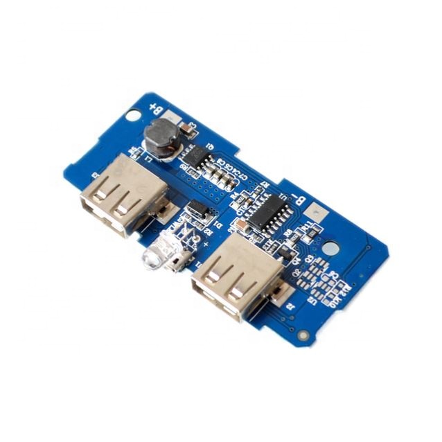 5V 2A Power Bank Charger Module Charging Circuit Board Step Up Boost Power Supply Module 2A Dual USB Output 1A
