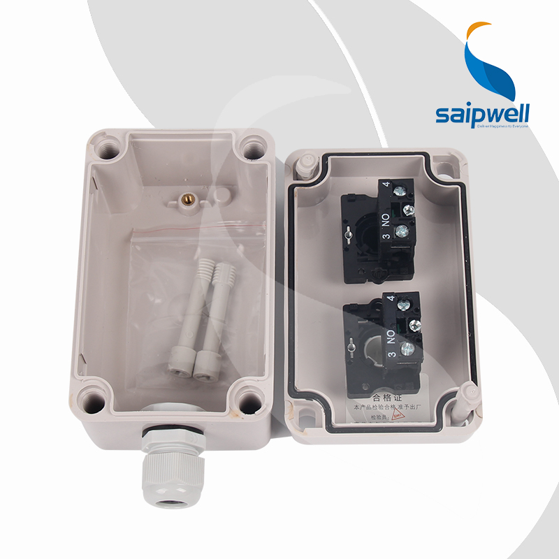 SAIPWELL J Water Proof Electric Motor Button Indicator Nema Enclosure