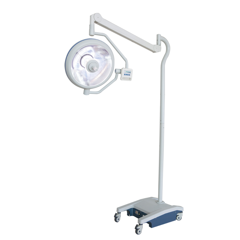 Hospital medical shadowless mobile standing halogen bulb operation lamp
