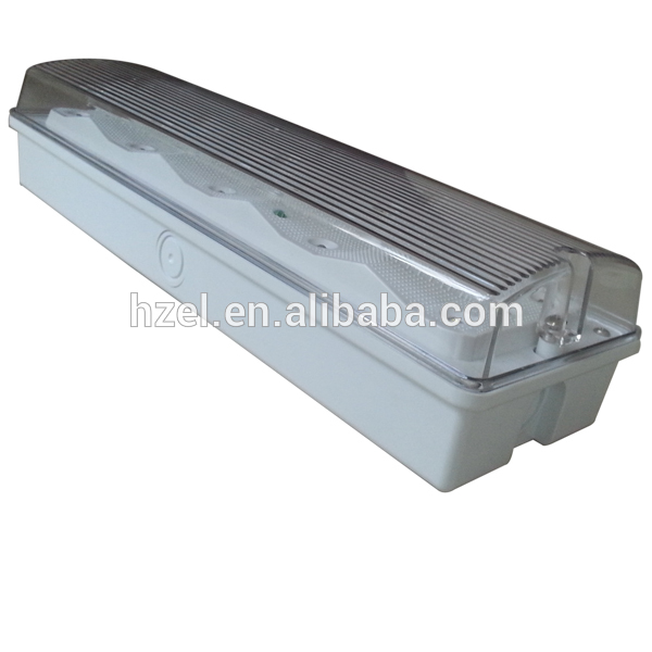 IP65 SMD Led Rechargeable Emergency Light Bulkhead