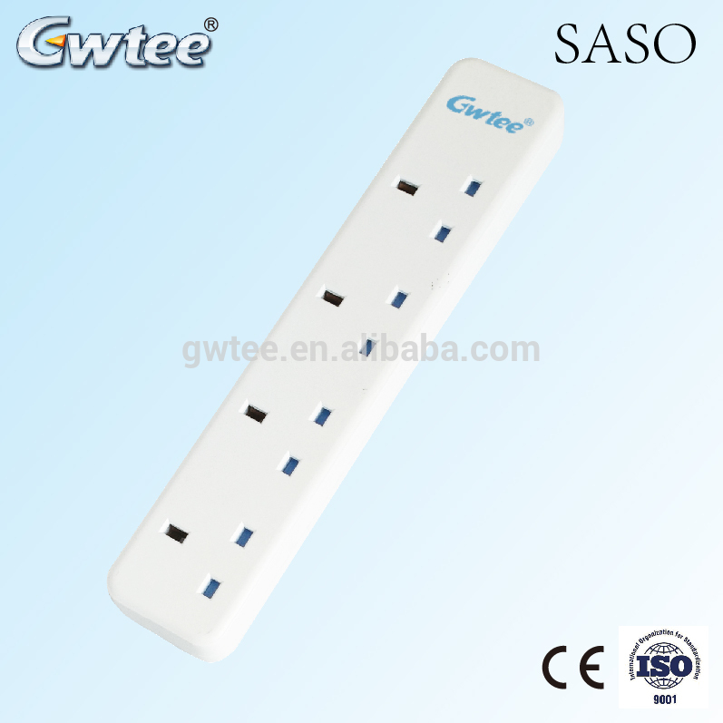 Newest 2018 product multiple outlets SASO USB power socket