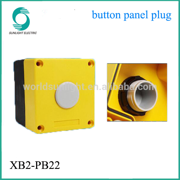 XB2-PB22 22mm gray push button switch panel plug, indicator light panel plug, button switch hole plug