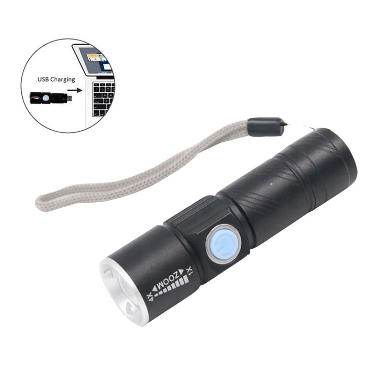 Waterproof Mini Flashlight Tactical Led Flashlight Rechargeable Torch Hand Torch