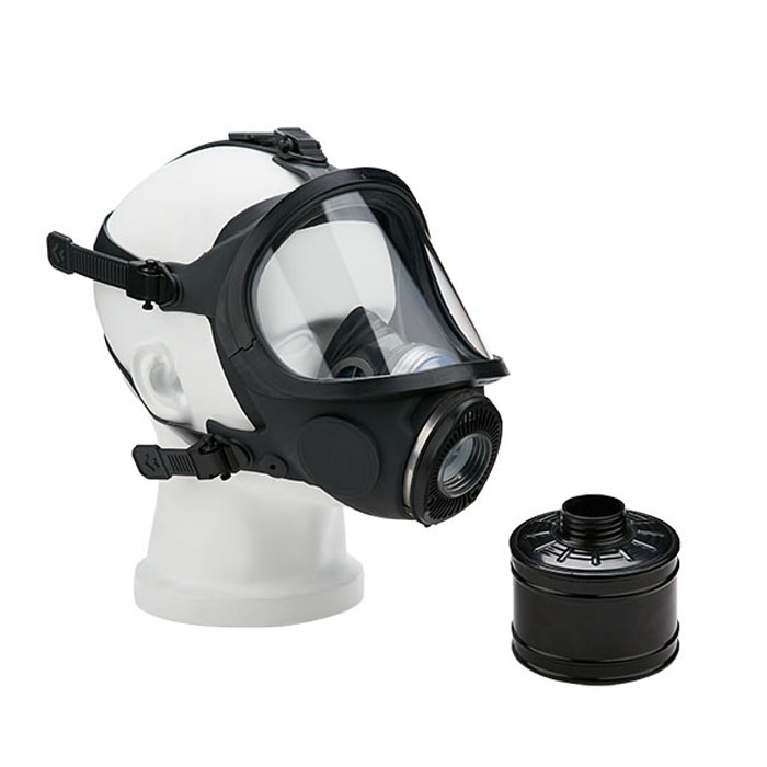 gas mask, ulti-purpose protection,with anti-scrubbed outide surface and anti-fogged inside surface