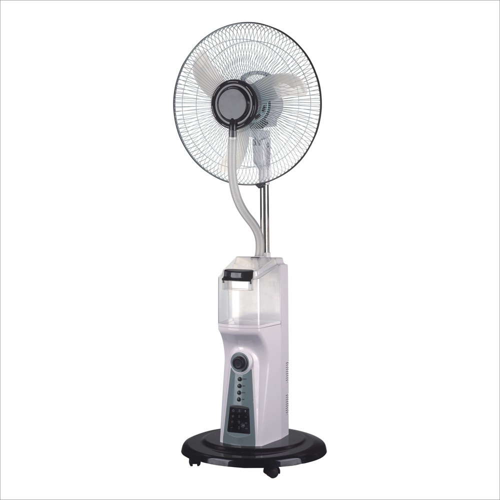 rechargeable mist fan with timer 16 inch