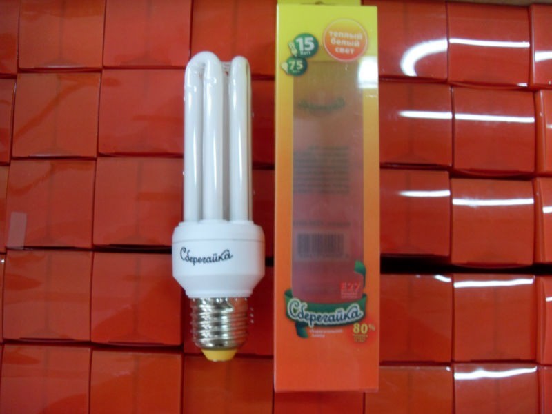 2U 3U 4U Led CFL electric incandescent light bulb e27 with 4100k 6500k