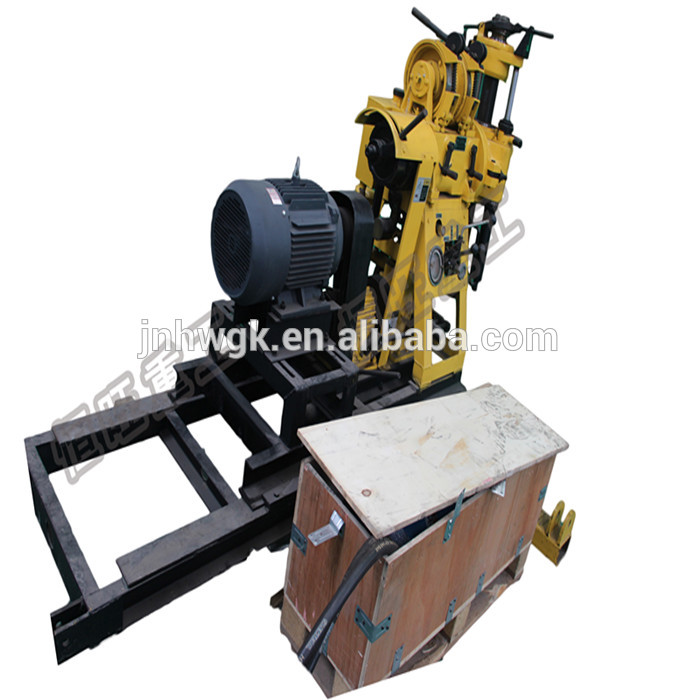 Geological exploration hydraulic water well drilling rig machine