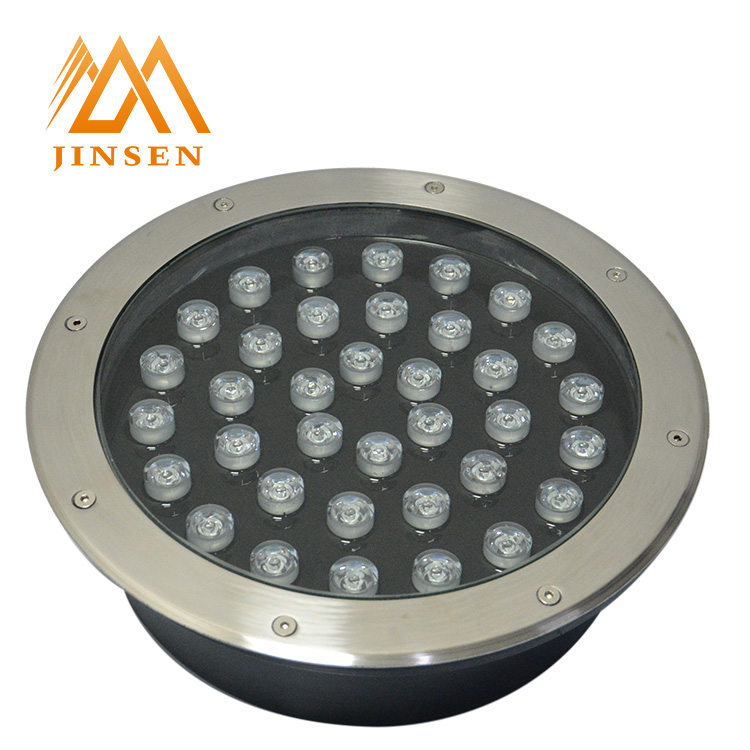 3 years warranty 36W IP67 outdoor lighting round glass cover led inground light